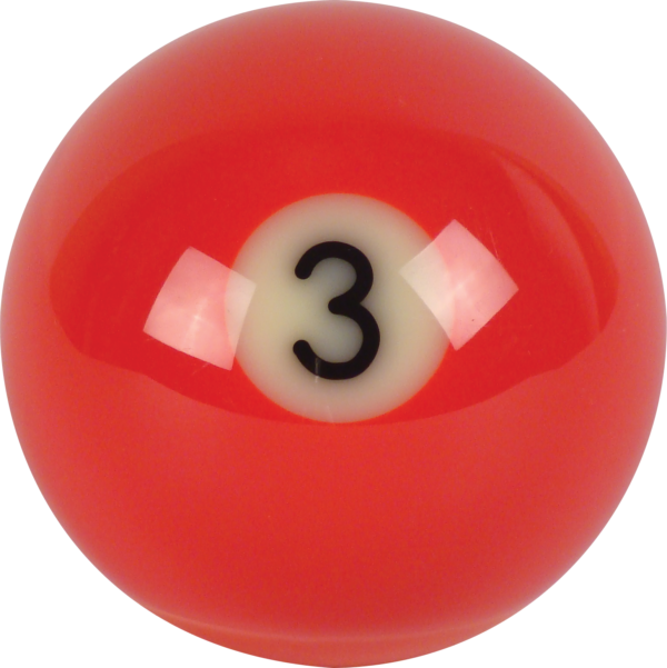 Aramith Premium Replacement Ball – #3 | Golden Break Billiards